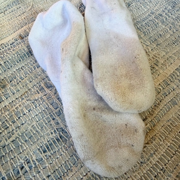 Worn used athletic Reebok socks - Picture 4 of 4